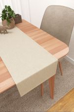 Tischläufer in beige