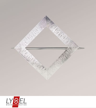 ArtikelbildLysel - Raffhalter Metallraute #1W in Silber
