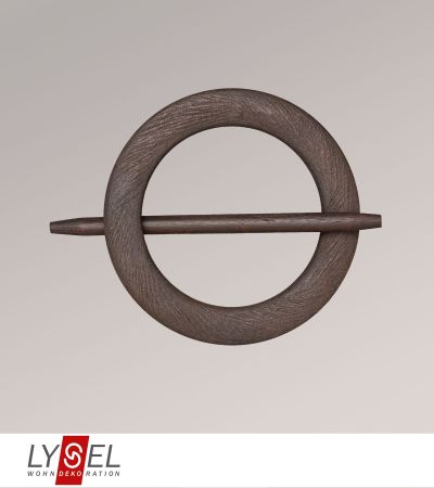 ArtikelbildLysel - Raffhalter Holzring #1W in Braun
