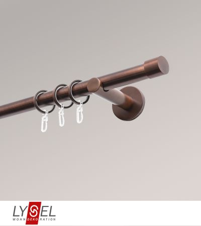 Lysel - SET Opal 160cm Träger offen mit Endstücke Zylinder in Bronze