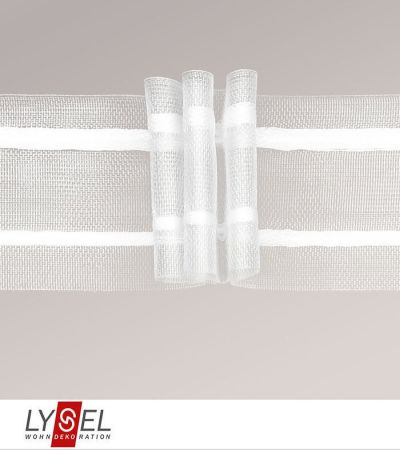 Lysel - Faltenband 1:2 breit