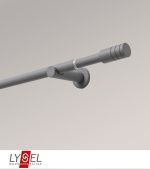 Vorschau Lysel - SET Jaspis Zylinder Stange Ø 16/19mm #1W steingrau