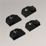 Vorschau SET Flachträger Decomatic Window Fashion #1W schwarz