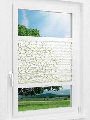 LYSEL HOME Plissee 334A Apollon Sun Smart Frame Fensteransicht