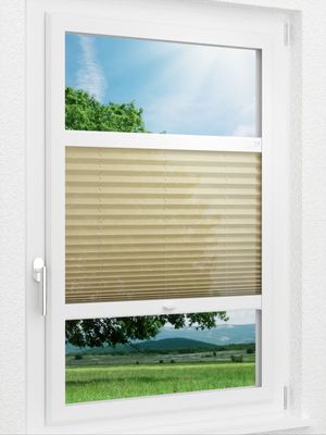 LYSEL HOME Plissee 332A Bahrain Smart Frame Fensteransicht