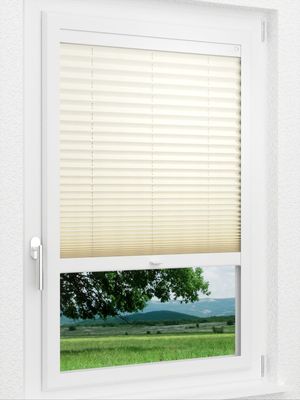 Preview LYSEL HOME Plissee 101A Krepp Pearl 1