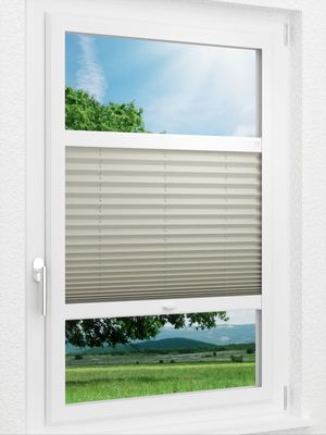 LYSEL HOME Plissee 114A Mali BO Smart Frame Fensteransicht