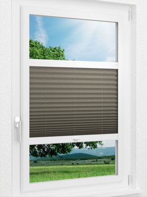 LYSEL HOME Plissee 221A Mali BO Smart Frame Fensteransicht