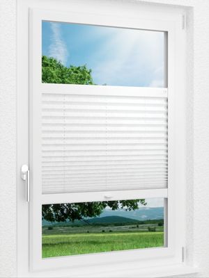 LYSEL HOME Plissee 204A Loso Smart Frame Fensteransicht