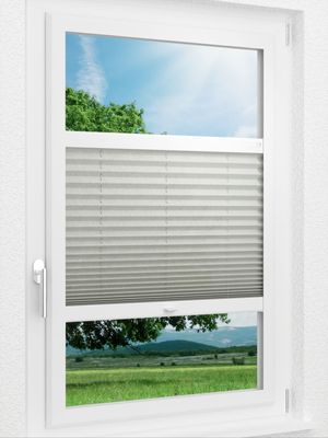 LYSEL HOME Plissee 203A Loso Smart Frame Fensteransicht