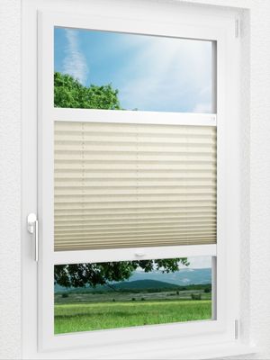 LYSEL HOME Plissee 231A Loso Smart Frame Fensteransicht