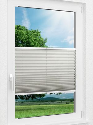 LYSEL HOME Plissee 305A Stares Fensteransicht