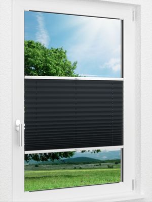 LYSEL HOME Plissee 123A Ampta Pearl Fensteransicht