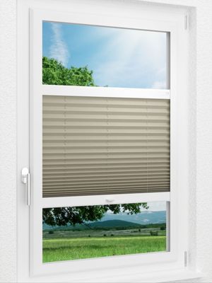 LYSEL HOME Plissee 308A Dorswin Smart Frame Fensteransicht