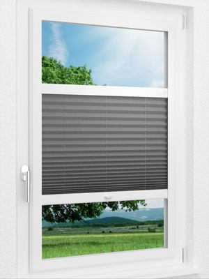 LYSEL HOME Plissee 302A Dorswin Smart Frame Fensteransicht