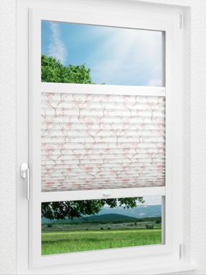 LYSEL HOME Plissee 326A Cetana Smart Frame Fensteransicht