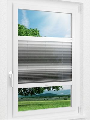 LYSEL HOME Plissee 418A Mutato Smart Frame Fensteransicht
