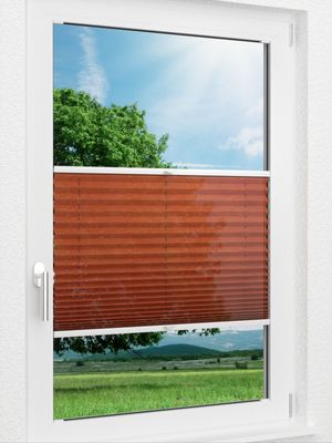 LYSEL HOME Plissee 412A Vesta Fensteransicht