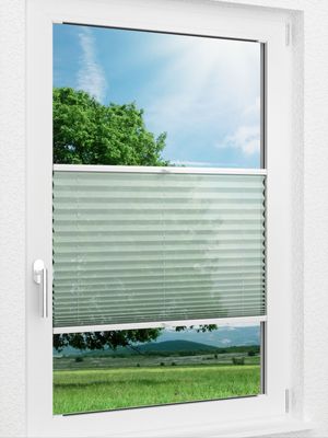 LYSEL HOME Plissee 423A Vesta Fensteransicht