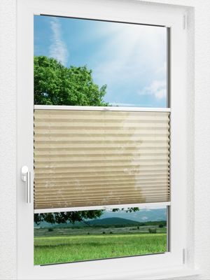 LYSEL HOME Plissee 319A Vesta Fensteransicht
