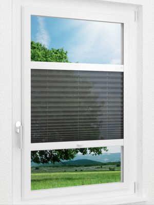 LYSEL HOME Plissee 321A Vesta Smart Frame Fensteransicht