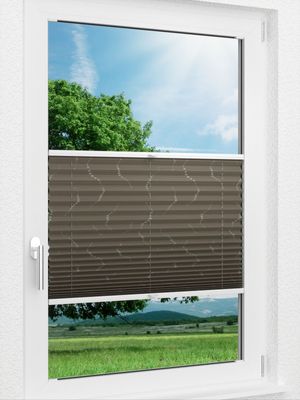 LYSEL HOME Plissee 409A Weavy Pearls Fensteransicht