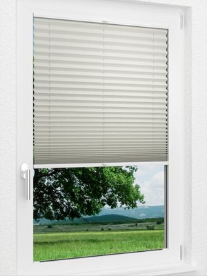 Preview LYSEL HOME Plissee 212B Krepp Pearl 1
