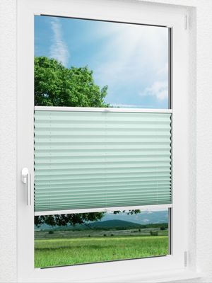 LYSEL HOME Plissee 333A Basic Midnight Fensteransicht
