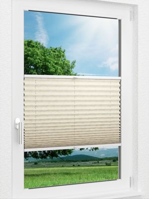 LYSEL HOME Plissee 328A Ceto Soft Fensteransicht