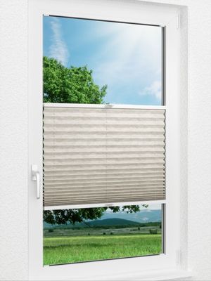 Plissee Serapis 50.44.12 Fensteransicht