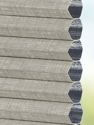 Stoff Plissee Ma&szlig;anfertigung DUETTE® Foxi Blackout 21.539